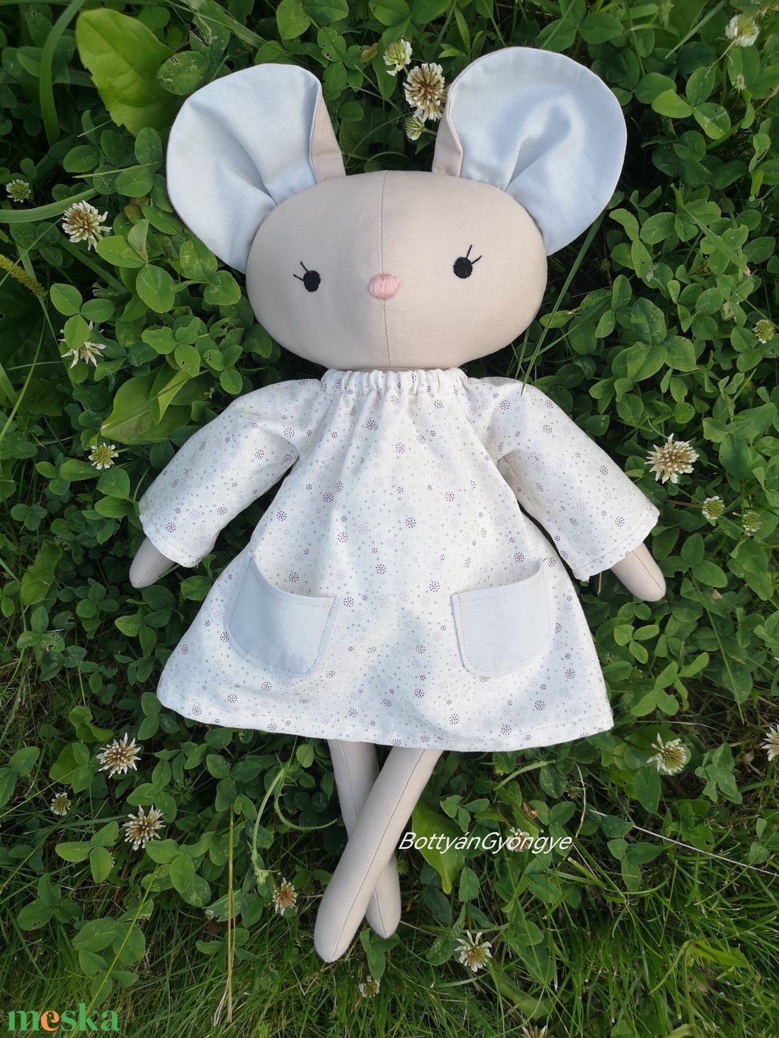 Öltöztethető baba / egér Akciós! - játék & sport - baba & babaház - öltöztethető baba - Meska.hu