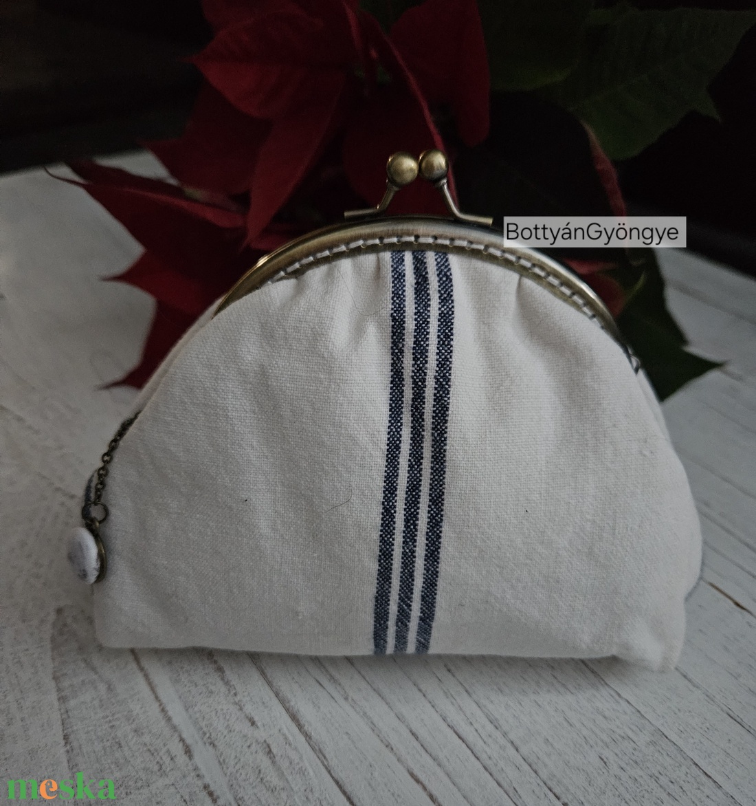 Szőttes tárca - táska & tok - pénztárca & más tok - aprópénztartó - Meska.hu