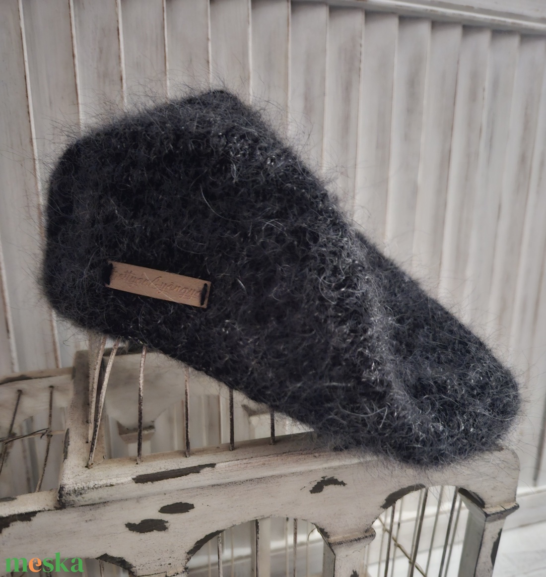 Barett sapka, vagy svájci sapka - ruha & divat - sál, sapka, kendő - sapka - Meska.hu