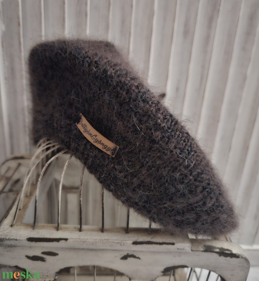 Barett sapka, vagy svájci sapka - ruha & divat - sál, sapka, kendő - sapka - Meska.hu