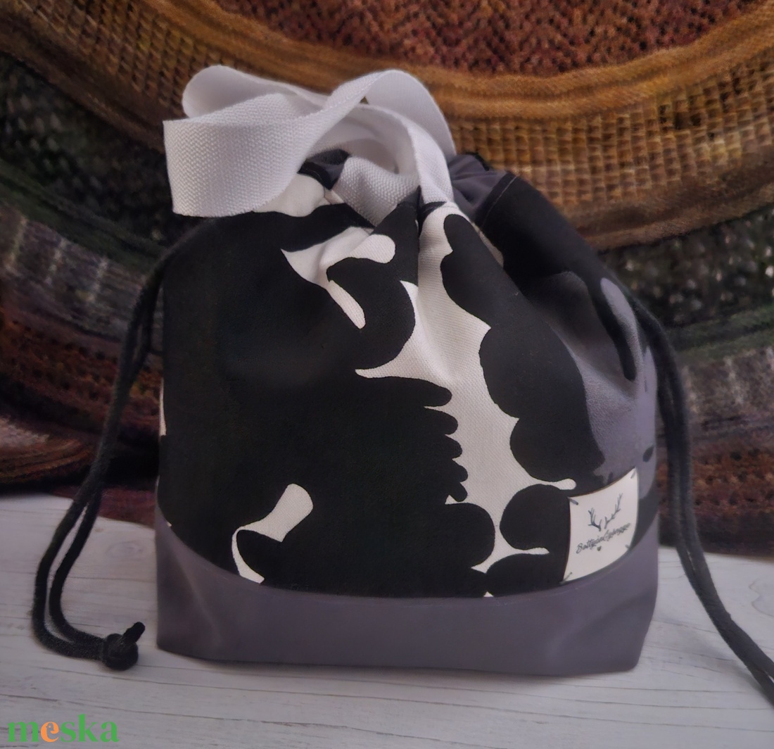 Kézimunka táska / projekt bag L méret - táska & tok - kézitáska & válltáska - belső rendező - Meska.hu