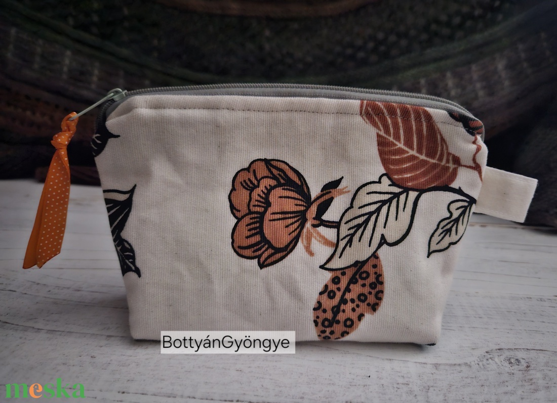 Virágos neszesszer  - táska & tok - neszesszer - Meska.hu