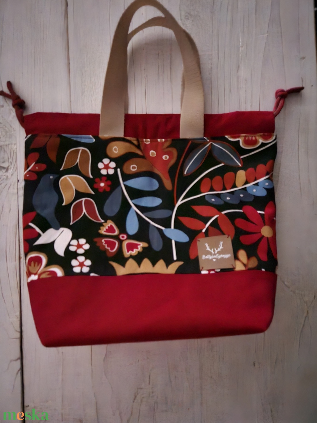 Kézimunka táska / projekt bag L méret - táska & tok - kézitáska & válltáska - belső rendező - Meska.hu