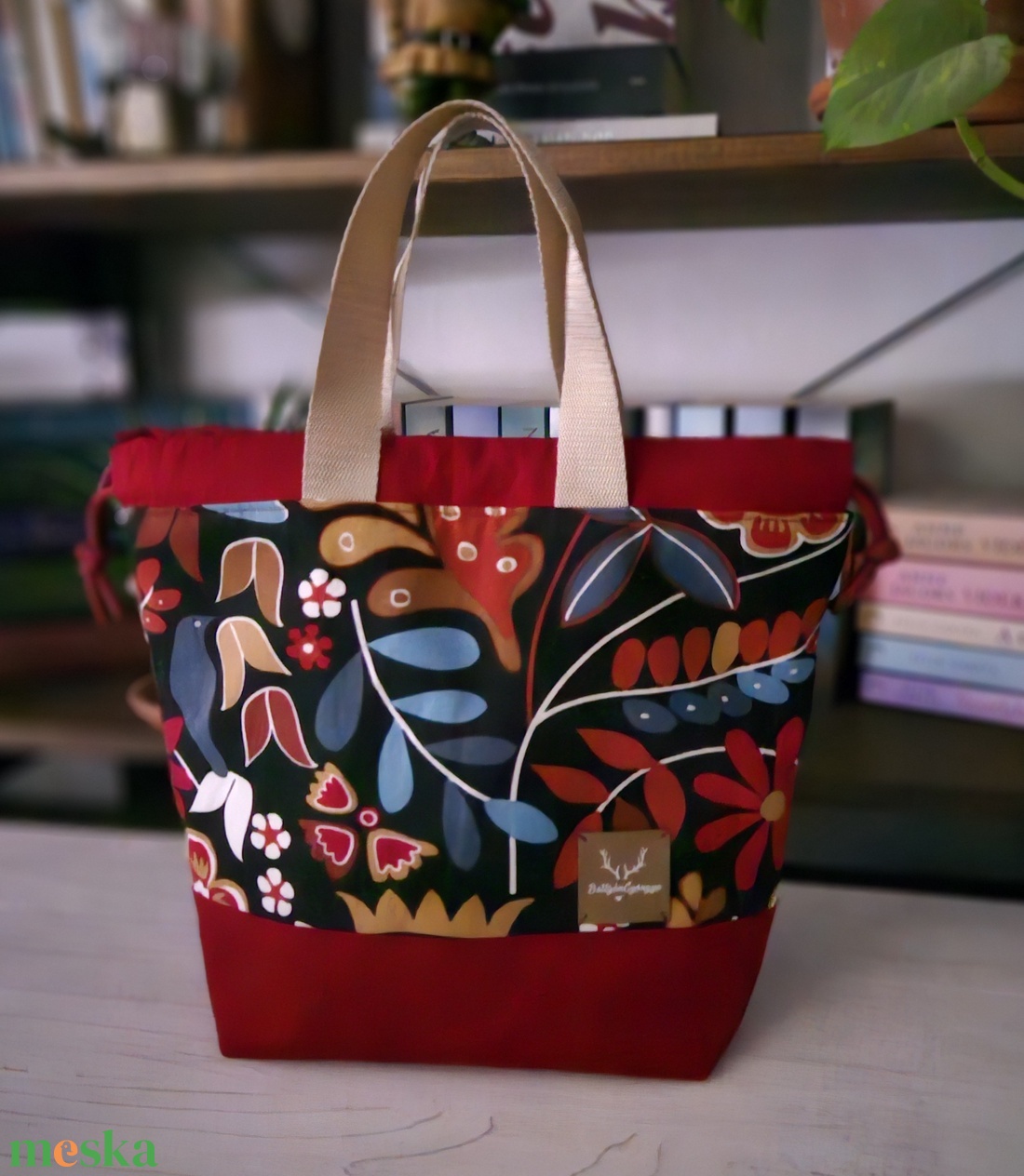 Kézimunka táska / projekt bag L méret - táska & tok - kézitáska & válltáska - belső rendező - Meska.hu