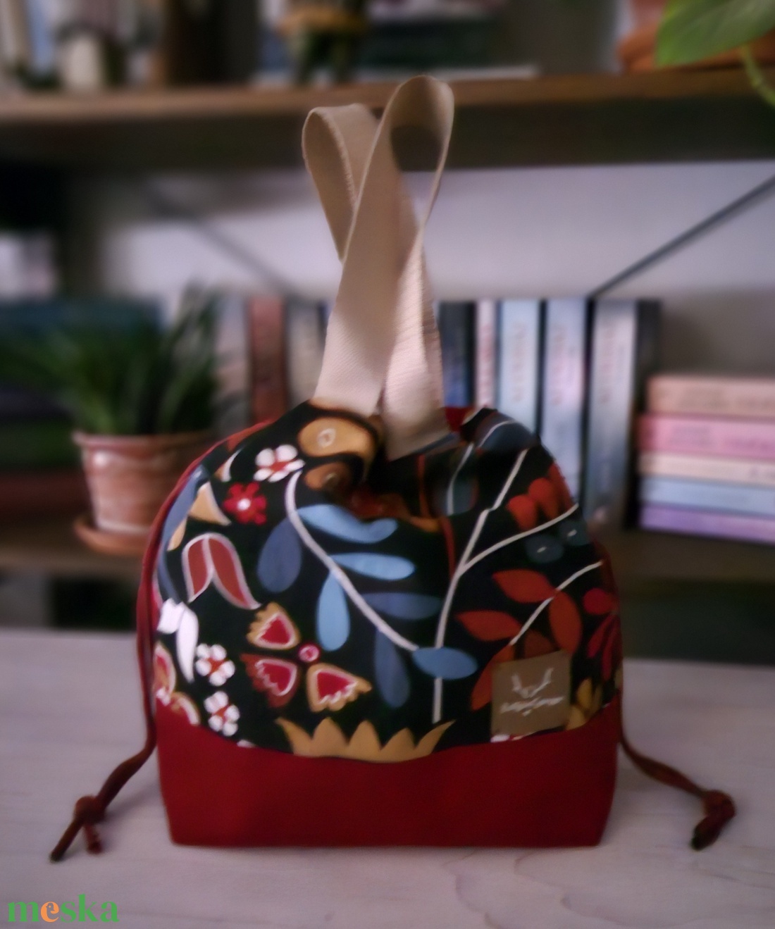 Kézimunka táska / projekt bag L méret - táska & tok - kézitáska & válltáska - belső rendező - Meska.hu