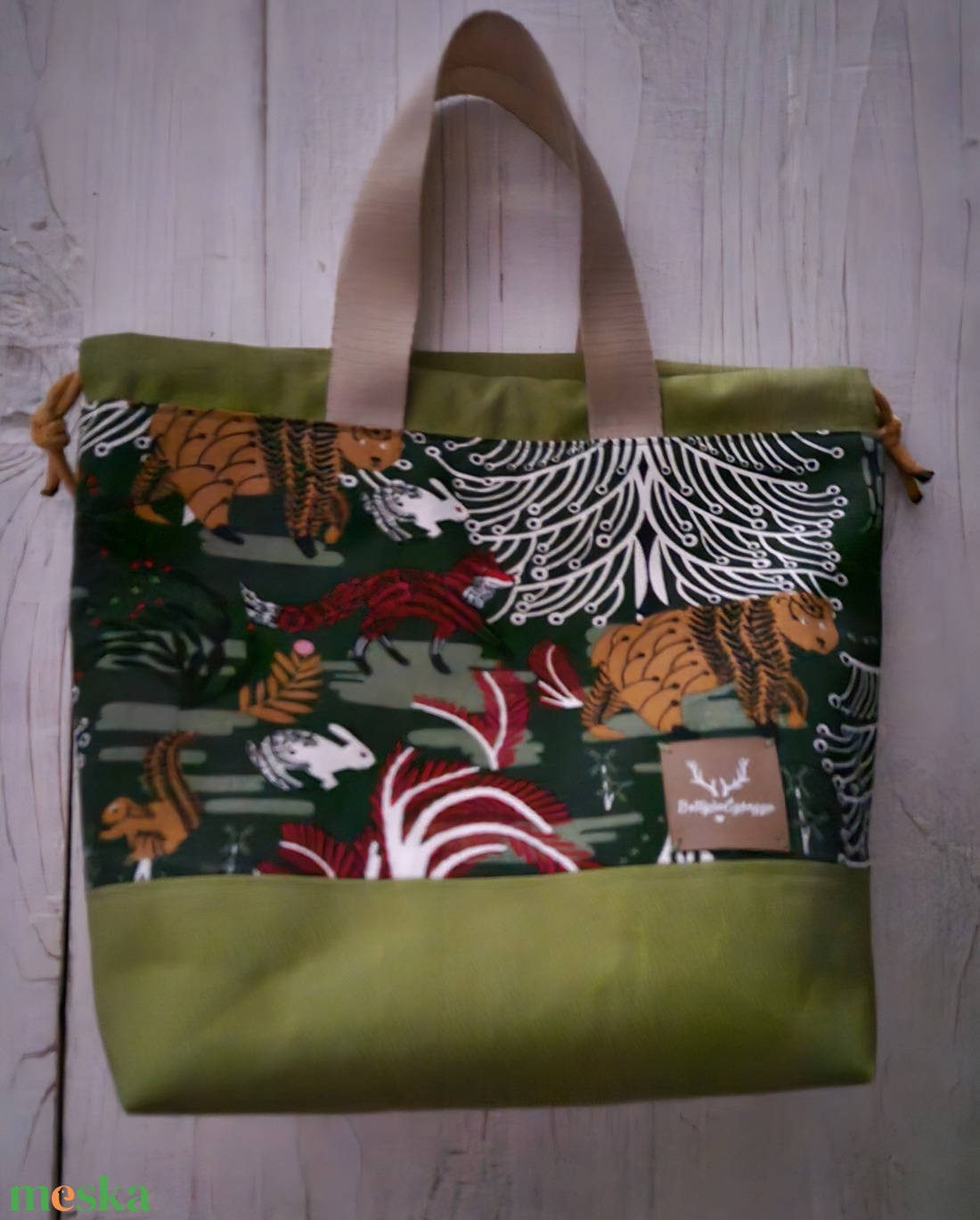 Kézimunka táska / projekt bag L méret - táska & tok - kézitáska & válltáska - kézitáska - Meska.hu