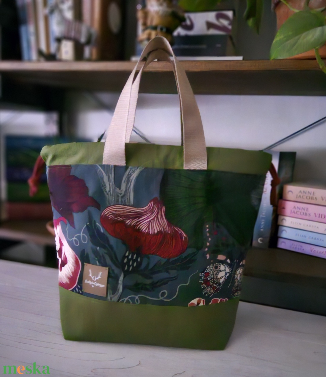 Kézimunka táska / projekt bag L méret - táska & tok - kézitáska & válltáska - belső rendező - Meska.hu