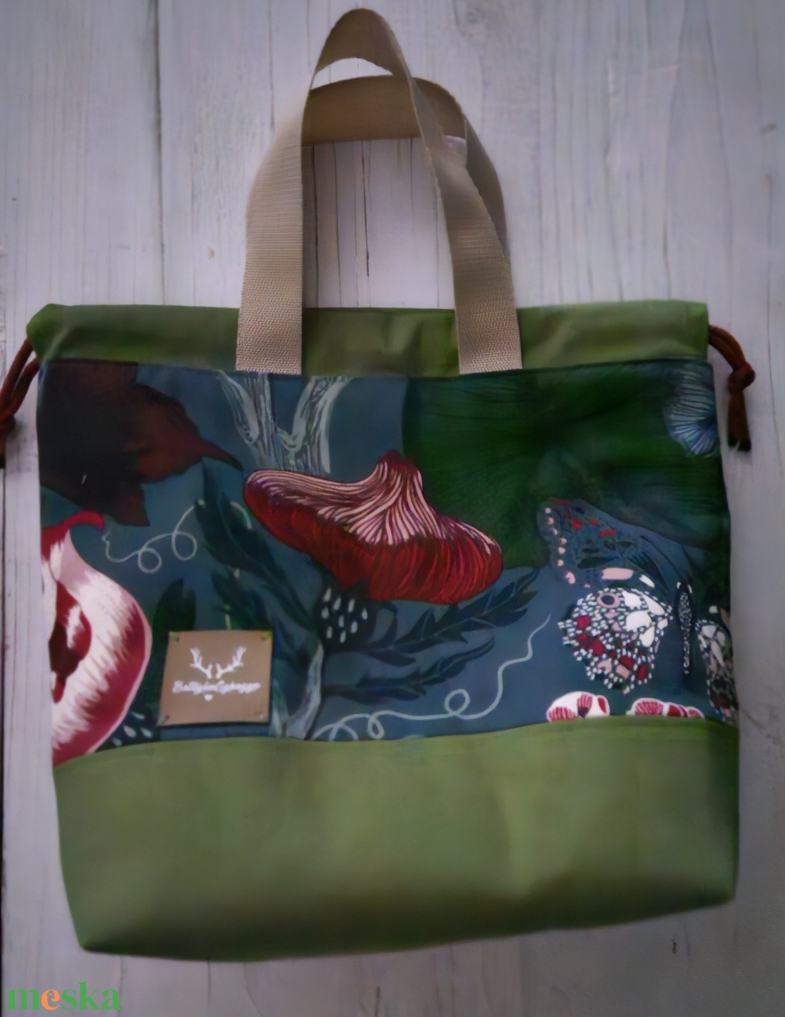 Kézimunka táska / projekt bag L méret - táska & tok - kézitáska & válltáska - belső rendező - Meska.hu