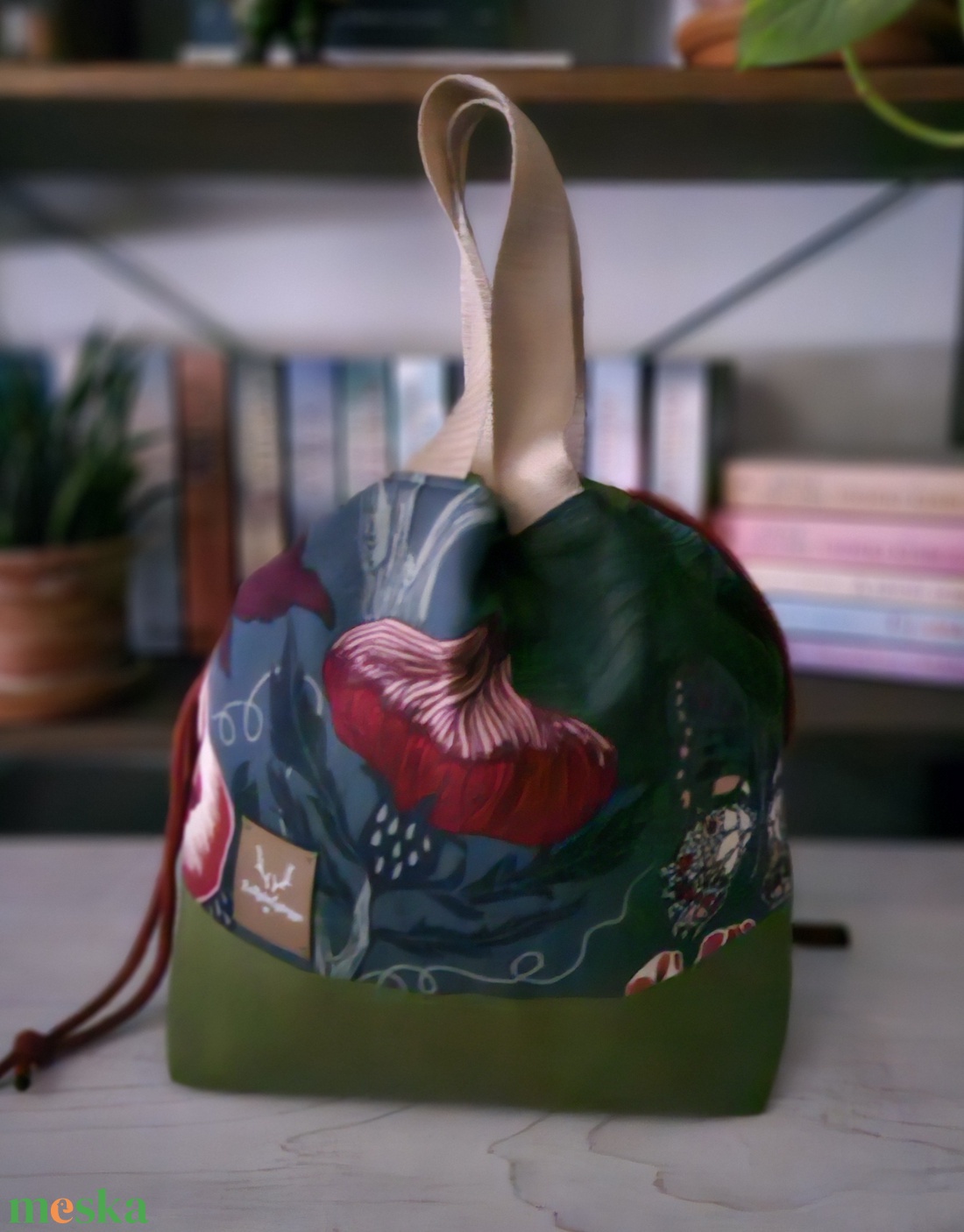 Kézimunka táska / projekt bag L méret - táska & tok - kézitáska & válltáska - belső rendező - Meska.hu