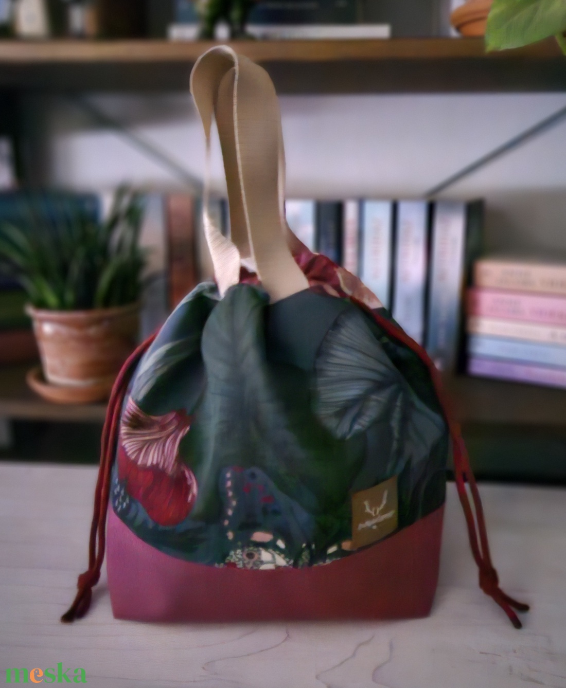 Kézimunka táska / projekt bag L méret - táska & tok - kézitáska & válltáska - belső rendező - Meska.hu