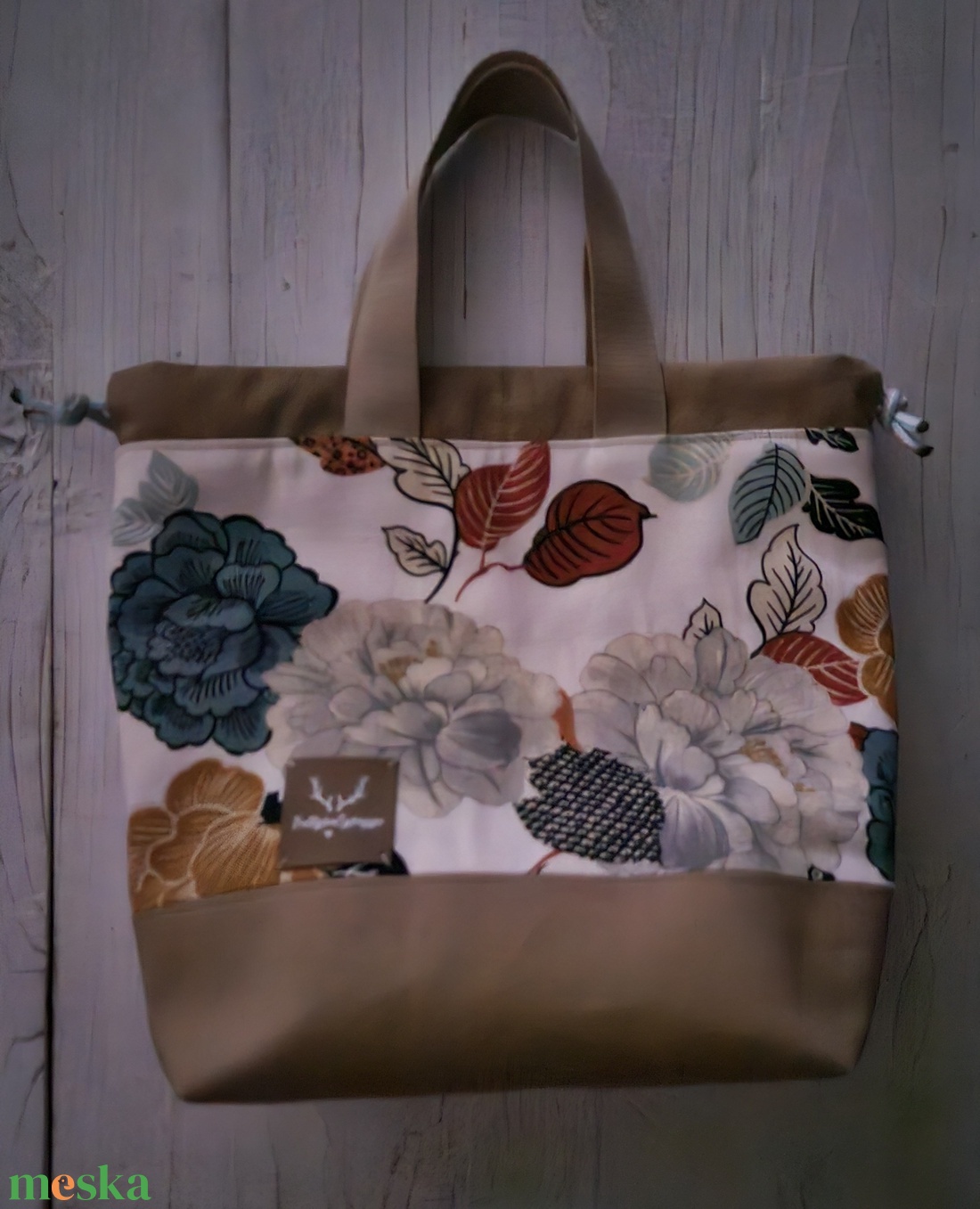 Kézimunka táska / projekt bag L méret - táska & tok - kézitáska & válltáska - belső rendező - Meska.hu