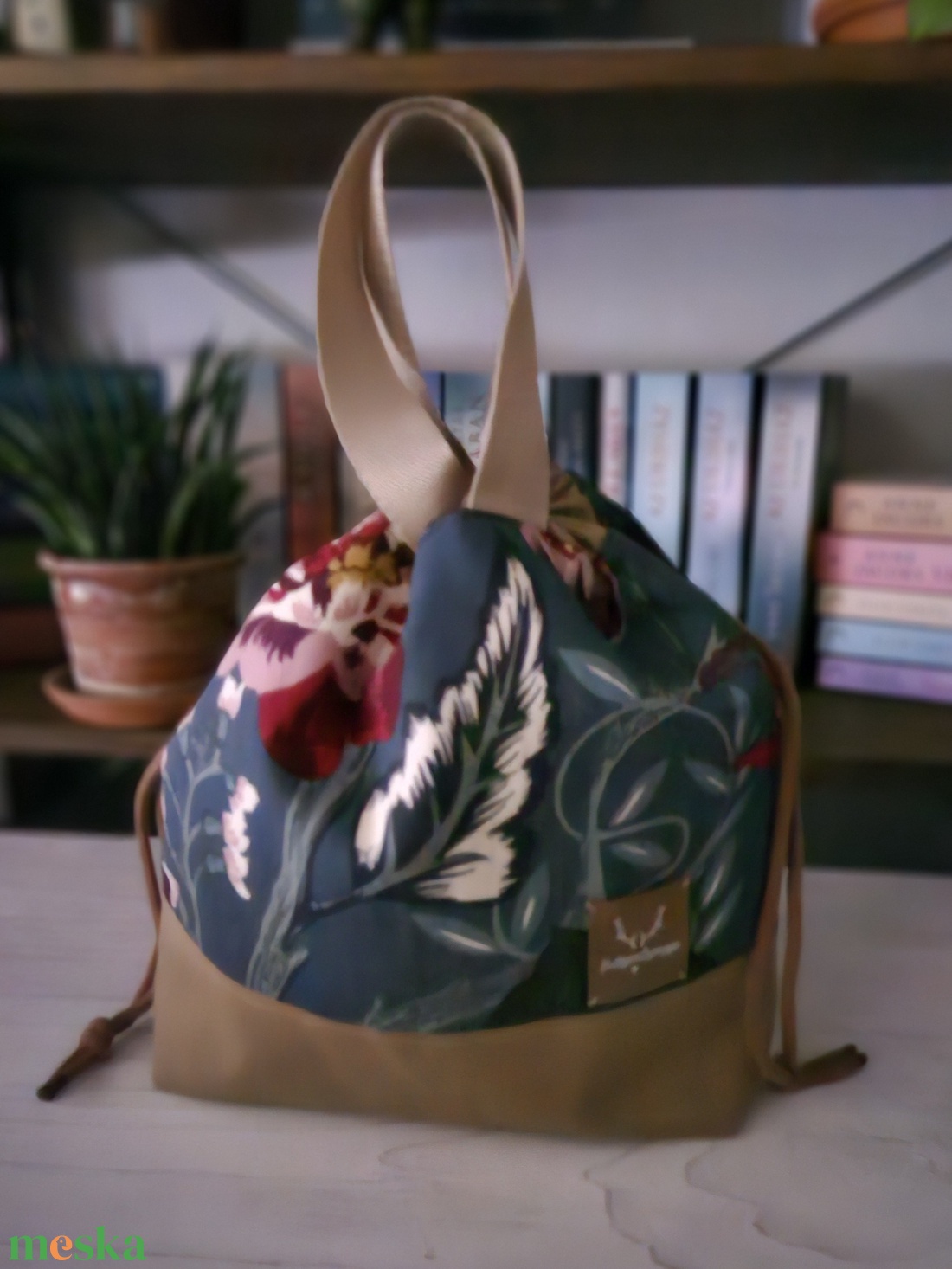 Kézimunka táska / projekt bag L méret - táska & tok - kézitáska & válltáska - belső rendező - Meska.hu