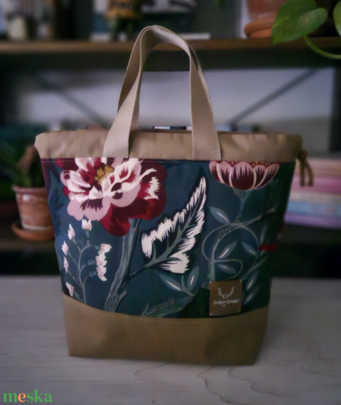 Kézimunka táska / projekt bag L méret - táska & tok - kézitáska & válltáska - belső rendező - Meska.hu
