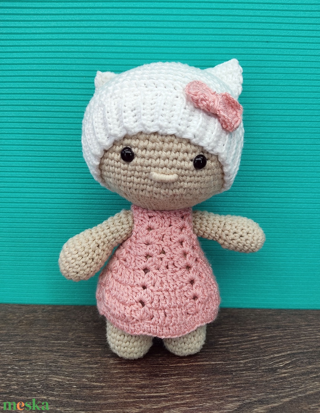 Horgolt lány baba - Juliska - játék & sport - plüssállat & játékfigura - más figura - Meska.hu