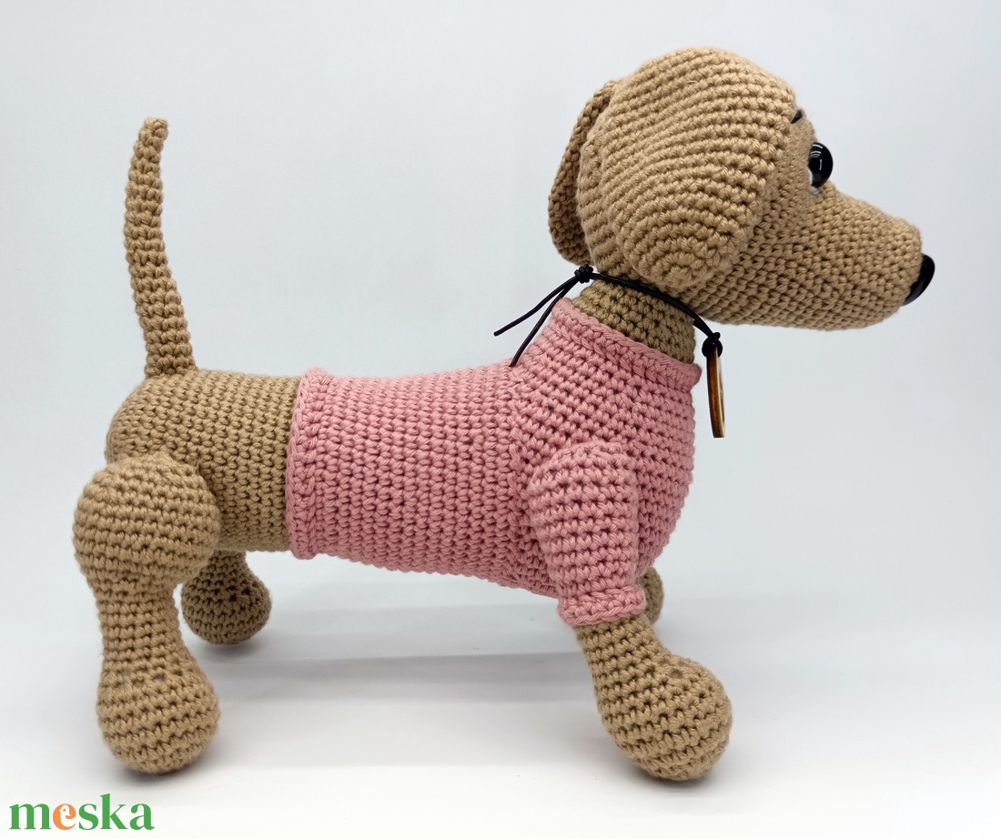 Tacskó kutyus - játék & sport - plüssállat & játékfigura - más figura - Meska.hu