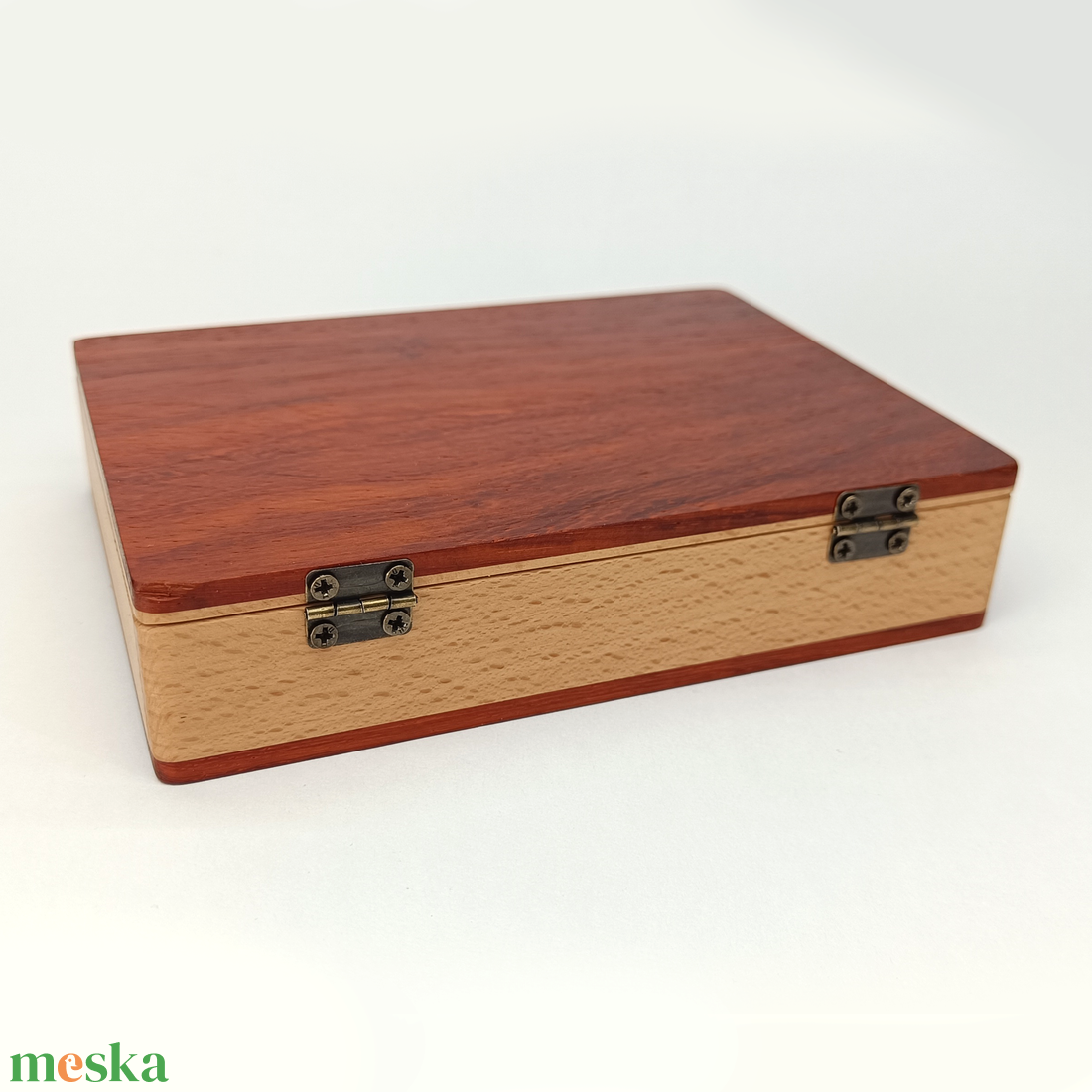 Kártyatartó doboz, két paklinak - otthon & életmód - dekoráció - asztal és polc dekoráció - díszdoboz - Meska.hu