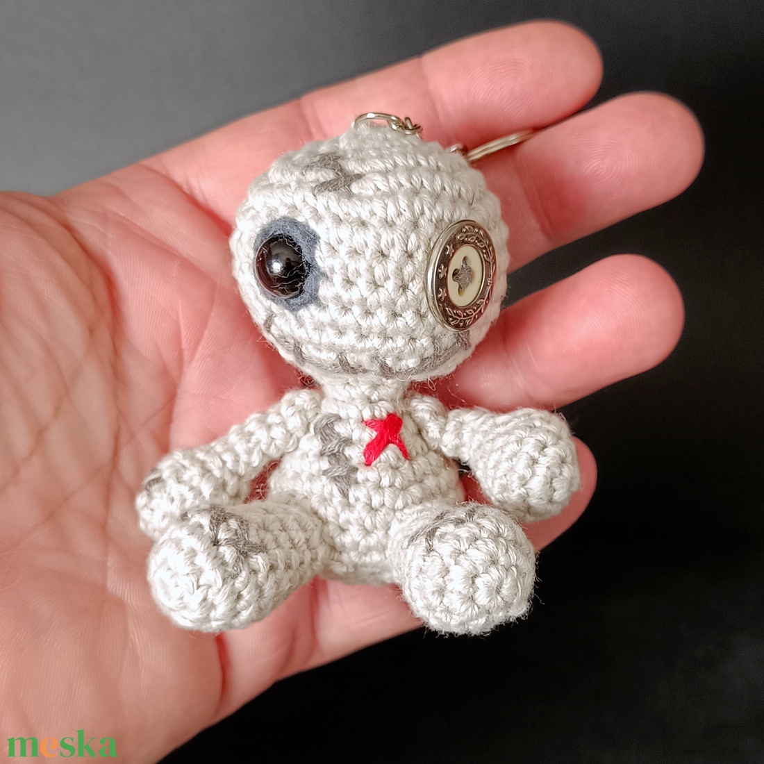 Vudu baba kulcstartó - táska & tok - kulcstartó & táskadísz - kulcstartó - Meska.hu