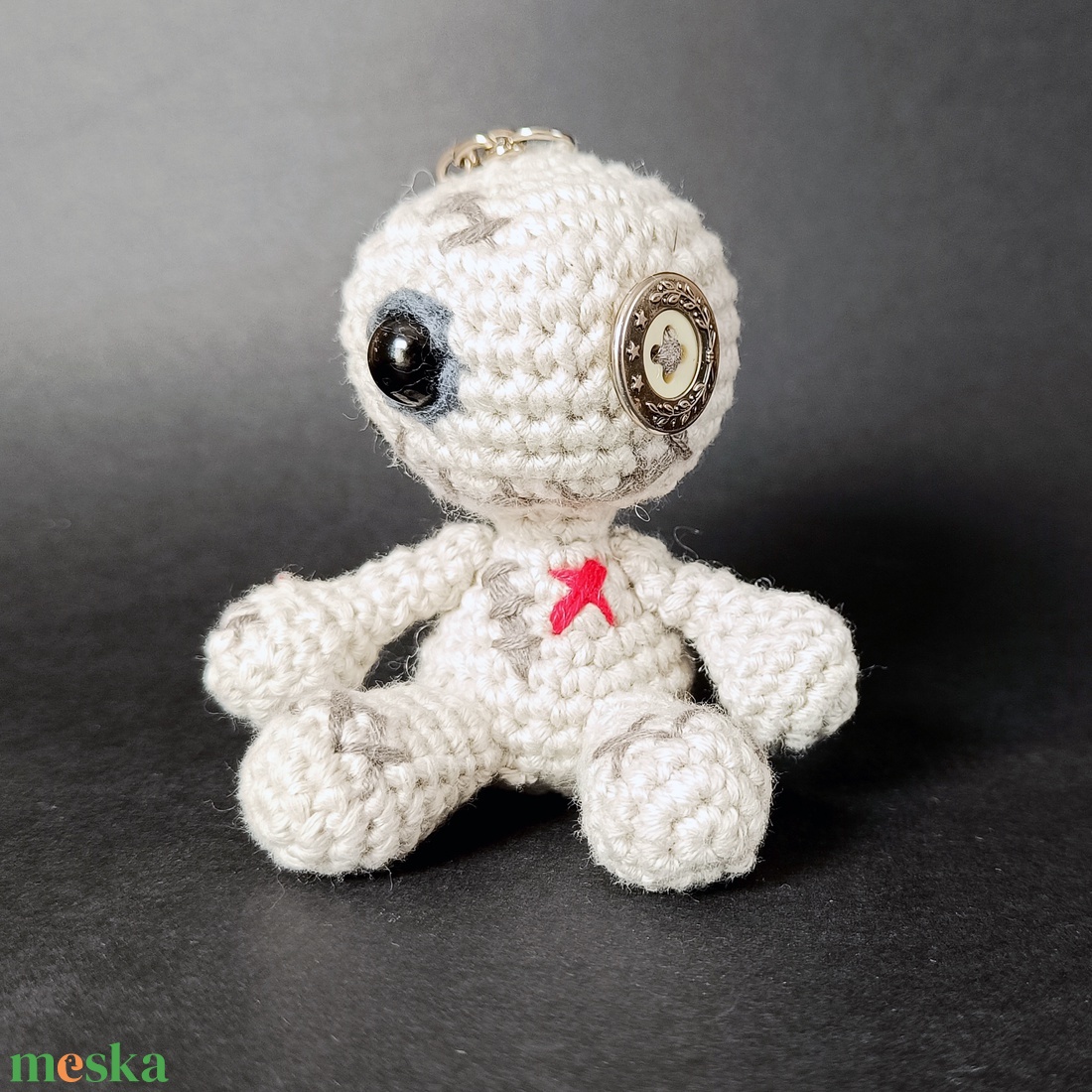 Vudu baba kulcstartó - táska & tok - kulcstartó & táskadísz - kulcstartó - Meska.hu