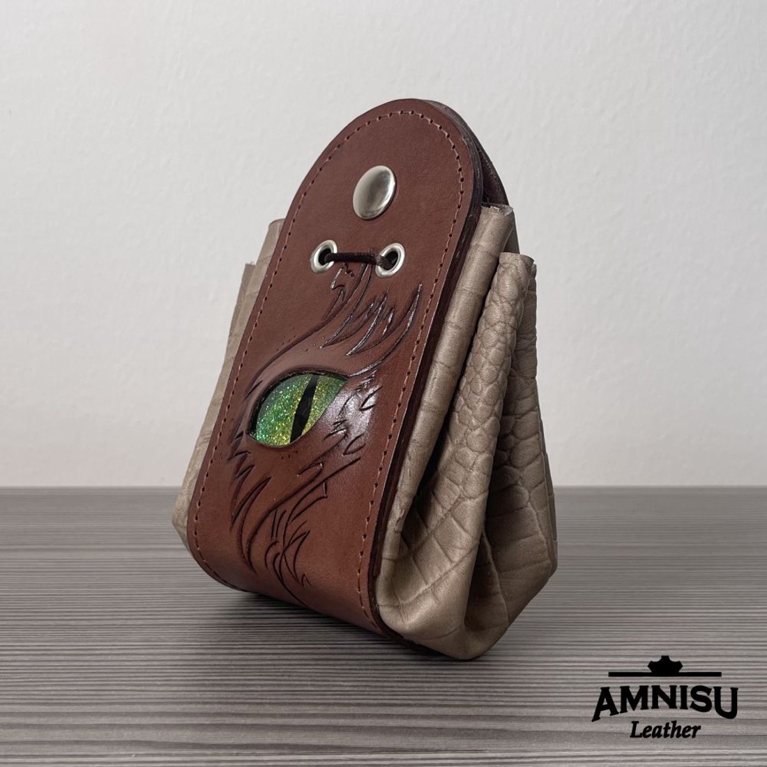 2in1 szütyő és kockatálca - Freya - játék & sport - táblajáték és kártyajáték - társasjátékok - dobókocka - Meska.hu