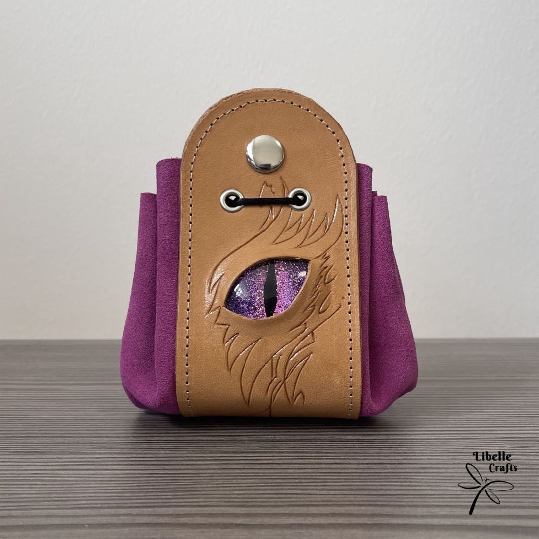 2in1 szütyő és kockatálca - Adriel - játék & sport - táblajáték és kártyajáték - társasjátékok - dobókocka - Meska.hu