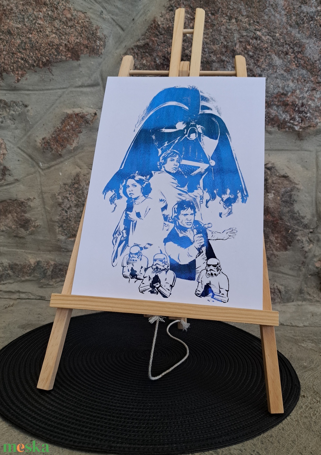 Star Wars fóliázott kép  - otthon & életmód - dekoráció - kép & falikép - plakát - Meska.hu