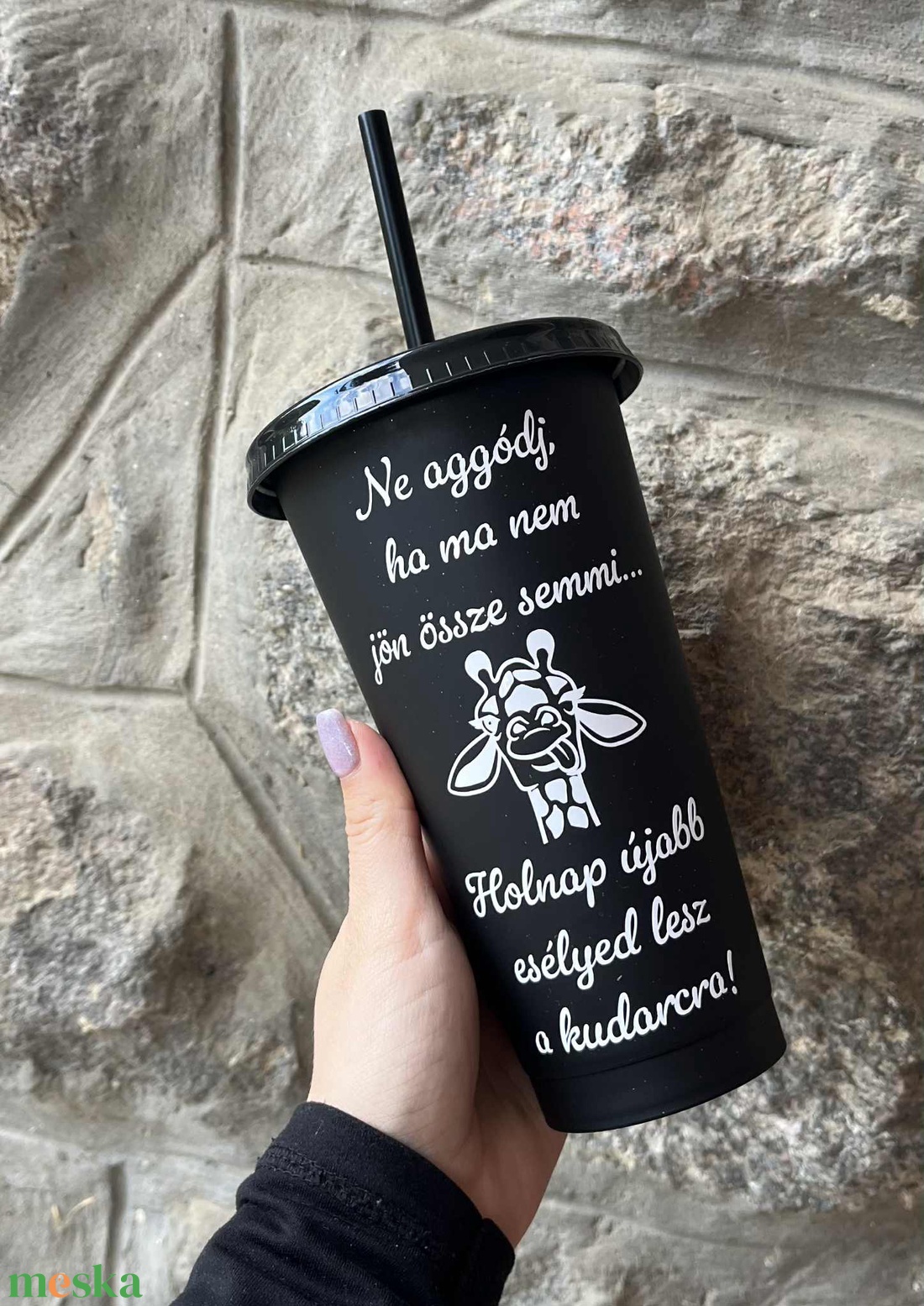 Vicces idézetes pohár Ne aggódj, ha ma nem jön össze semmi - otthon & életmód - konyhafelszerelés, tálalás - tálalás - pohár - Meska.hu Vicces idézetes pohár Ne aggódj, ha ma nem jön össze semmi - otthon & életmód - konyhafelszerelés, tálalás - tálalás - pohár - Meska.hu