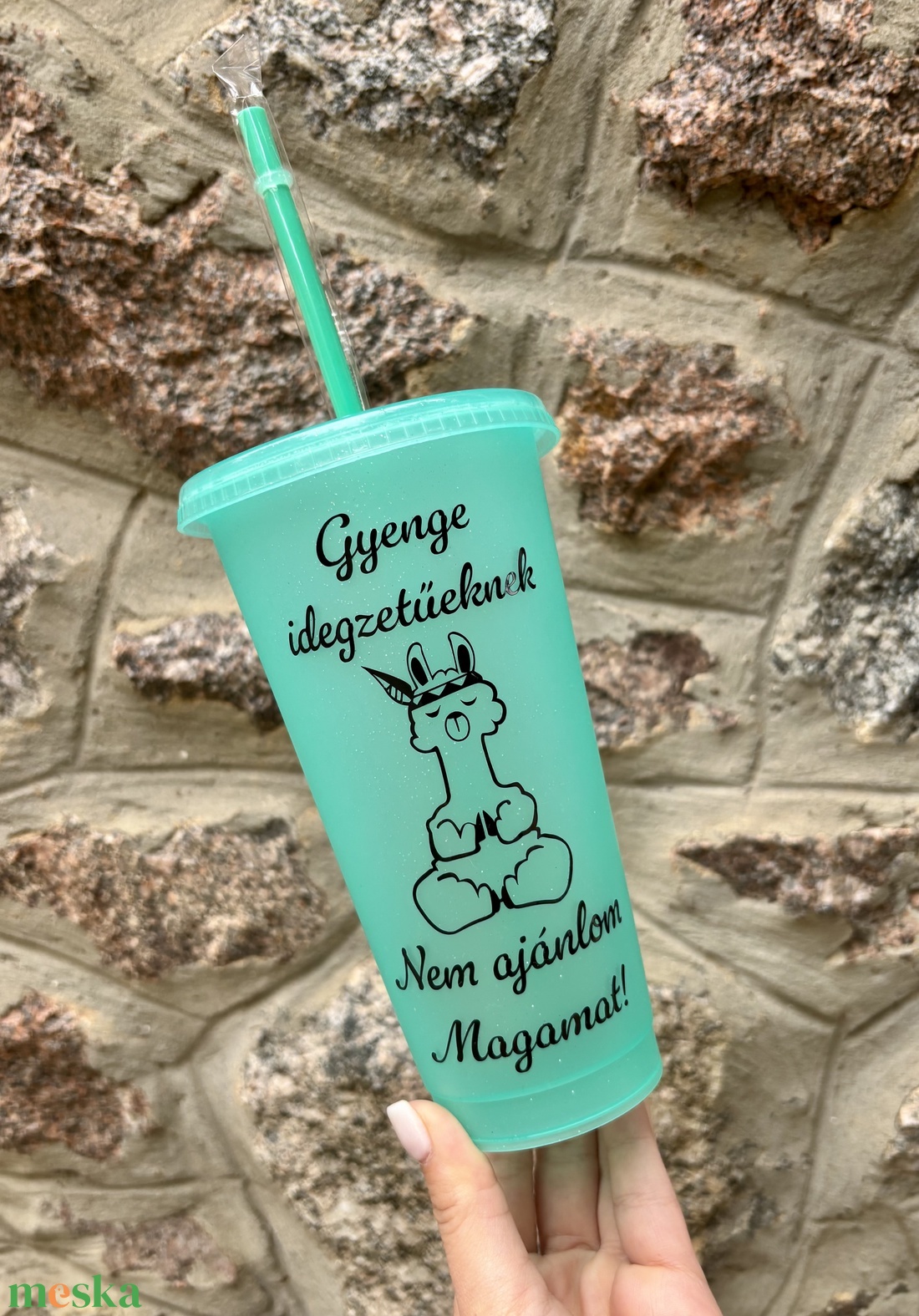 Vicces láma mintás pohár - vicces ajándék - 710 ml - otthon & életmód - konyhafelszerelés, tálalás - tálalás - pohár - Meska.hu Vicces láma mintás pohár - vicces ajándék - 710 ml - otthon & életmód - konyhafelszerelés, tálalás - tálalás - pohár - Meska.hu