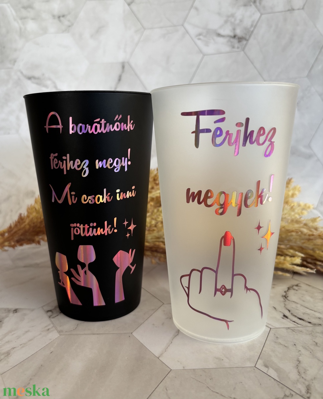 Lánybúcsú Repohár (500 ml) - otthon & életmód - konyhafelszerelés, tálalás - tálalás - pohár - Meska.hu