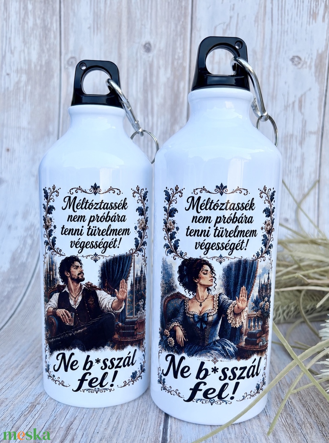 Krónikák kulacs � Kérem, fáradjon oly irányba 600 ml-es duplafalú alumínium kulacs - otthon & életmód - konyhafelszerelés, tálalás - italos kellékek - kulacsok - Meska.hu