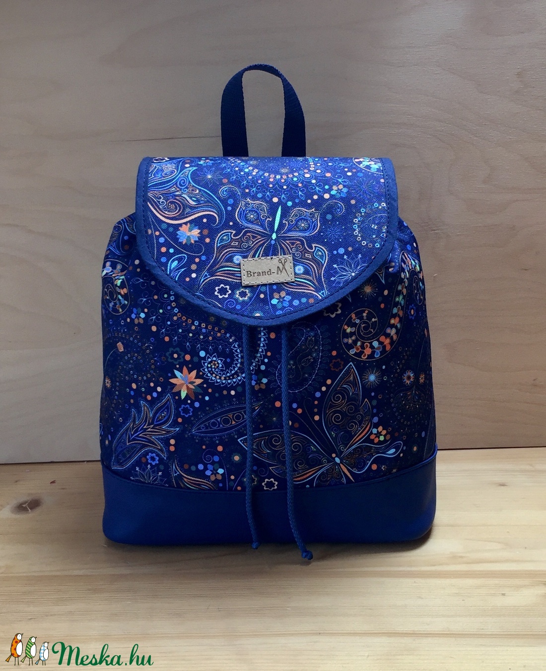 Pillangós női vízálló hátizsák -  - Meska.hu