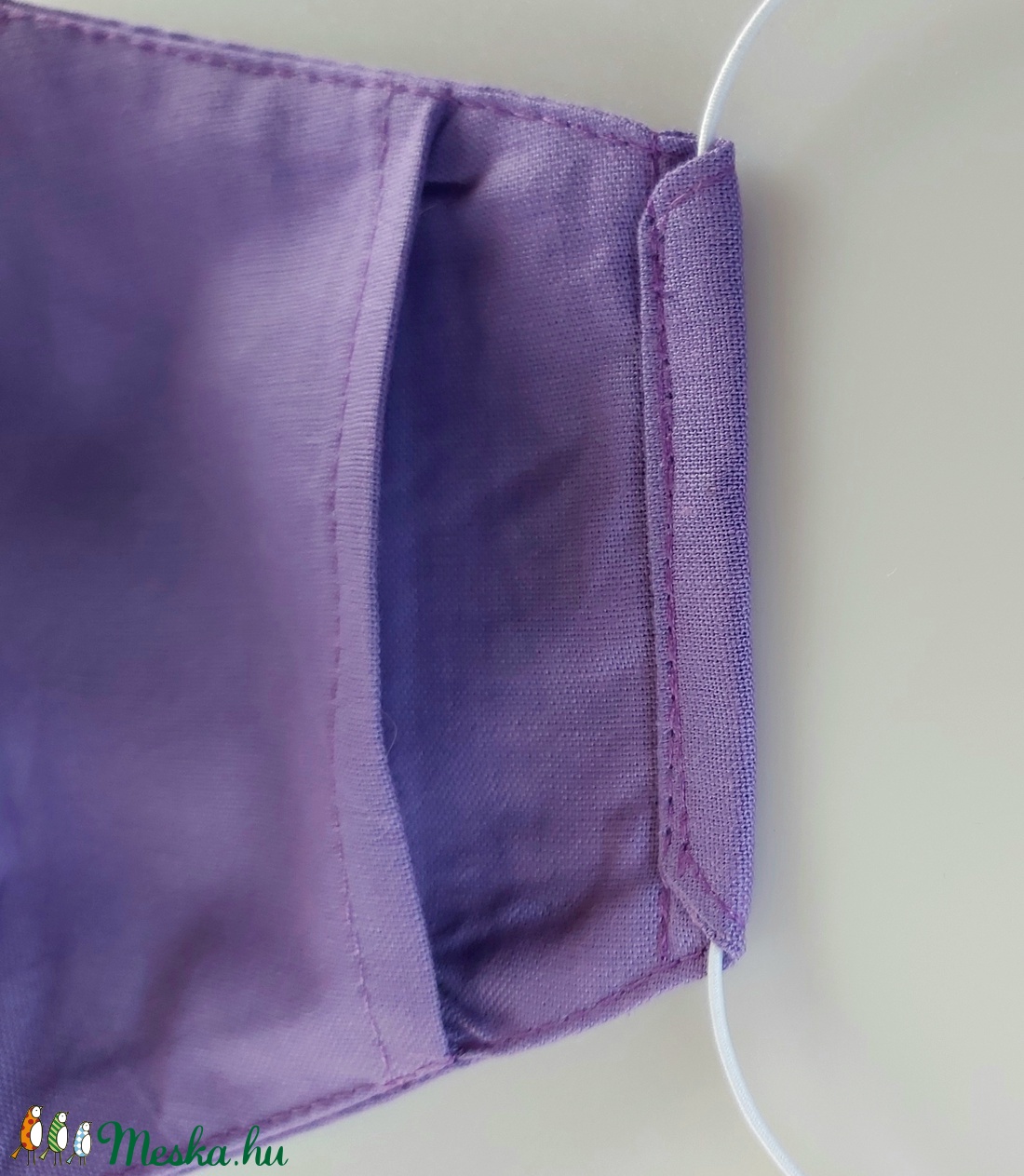 3 db-os középlila háromrétegű, szűrő behelyezésére alkalmas női textil arcmaszk csomag - - Meska.hu 3 db-os középlila háromrétegű, szűrő behelyezésére alkalmas női textil arcmaszk csomag - - Meska.hu