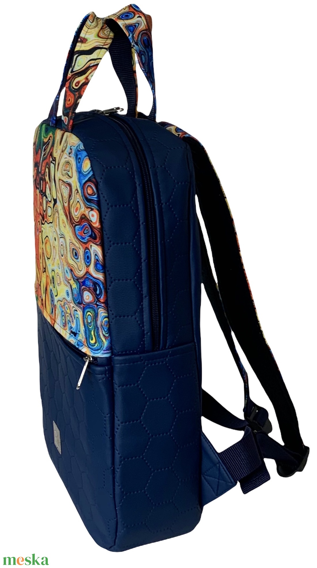 Vibráló színes SZOFI laptop hátizsák - táska & tok - laptoptáska, laptop hátizsák - Meska.hu Vibráló színes SZOFI laptop hátizsák - táska & tok - laptoptáska, laptop hátizsák - Meska.hu