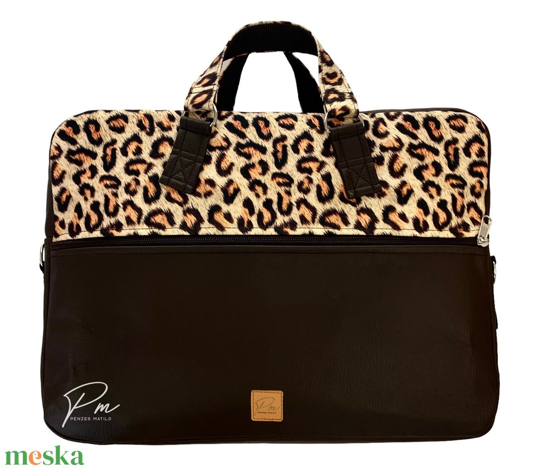 Párduc mintás EDIT laptop táska designer textilbőrből - táska & tok - laptoptáska, laptop hátizsák - Meska.hu Párduc mintás EDIT laptop táska designer textilbőrből - táska & tok - laptoptáska, laptop hátizsák - Meska.hu