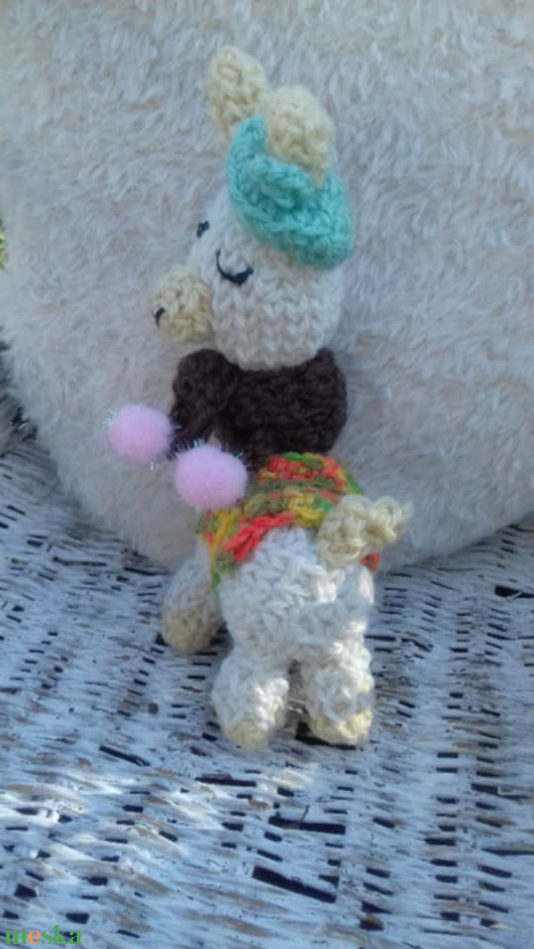 Művész láma - játék & sport - plüssállat & játékfigura - láma - Meska.hu