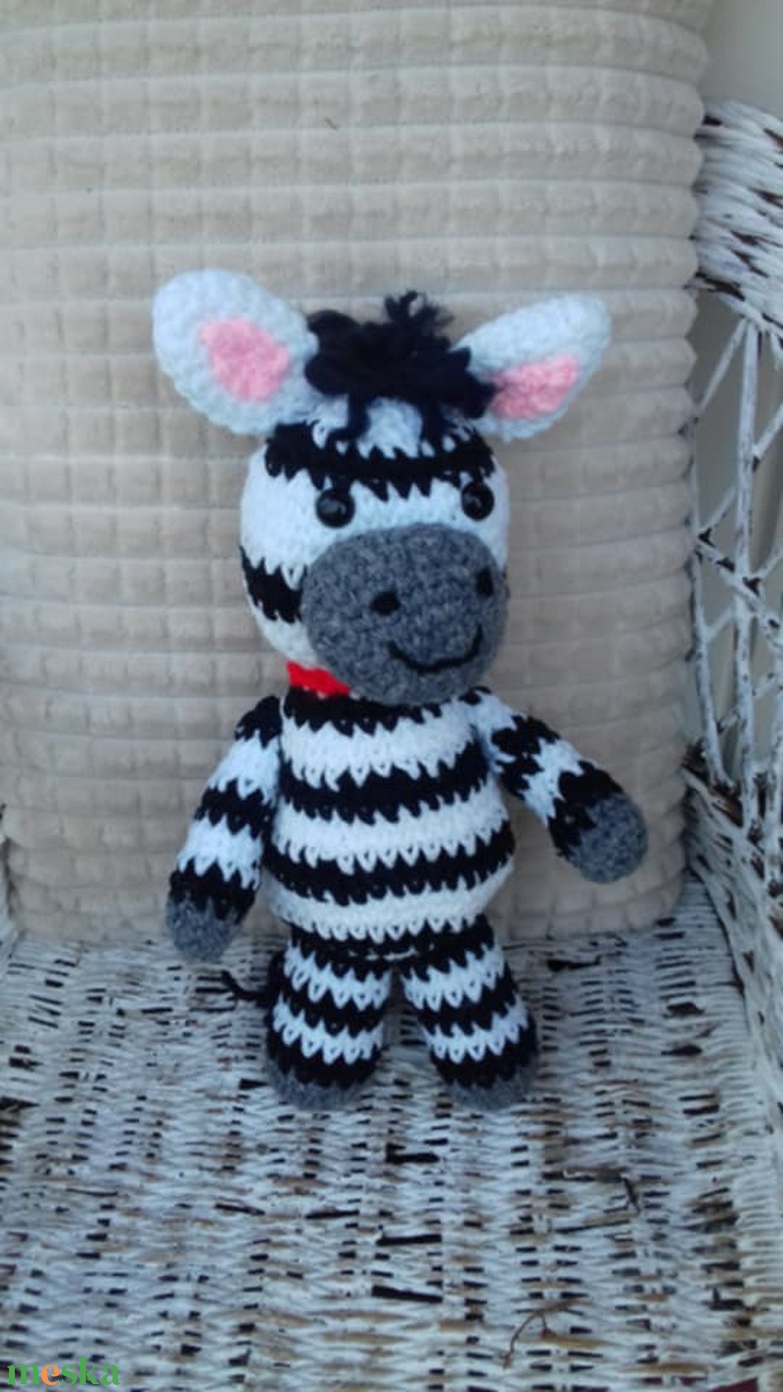 Cuki zebra - játék & sport - plüssállat & játékfigura - más figura - Meska.hu