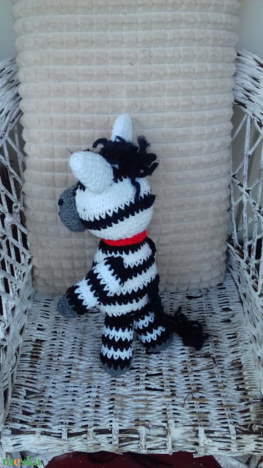 Cuki zebra - játék & sport - plüssállat & játékfigura - más figura - Meska.hu