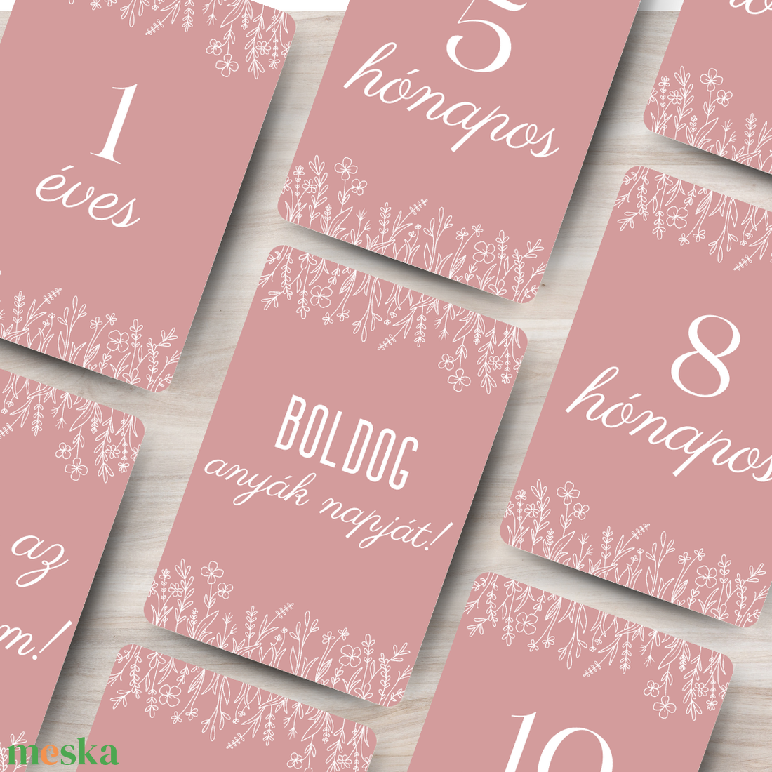Vintage Rose - baba mérföldkő kártyacsomag (kétoldalas) - művészet - grafika & illusztráció - digitális - Meska.hu Vintage Rose - baba mérföldkő kártyacsomag (kétoldalas) - művészet - grafika & illusztráció - digitális - Meska.hu