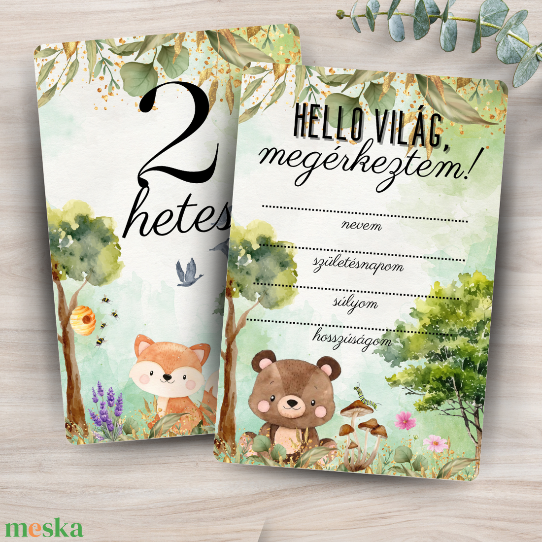 Erdei állatok kisfiú - baba mérföldkő kártyacsomag (kétoldalas) - művészet - grafika & illusztráció - digitális - Meska.hu Erdei állatok kisfiú - baba mérföldkő kártyacsomag (kétoldalas) - művészet - grafika & illusztráció - digitális - Meska.hu