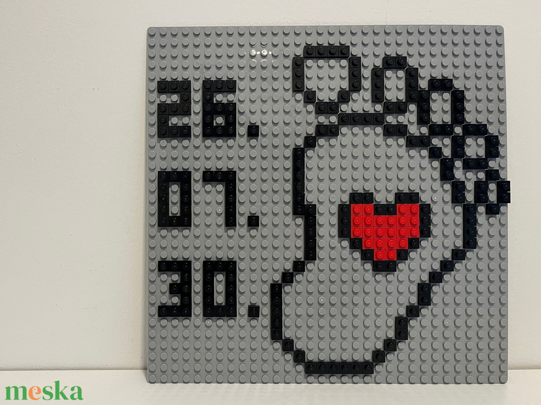 Egyedi babás mozaik dekor � születési dátummal - baba - mama - babaemlékek - baba emlékőrző - Meska.hu