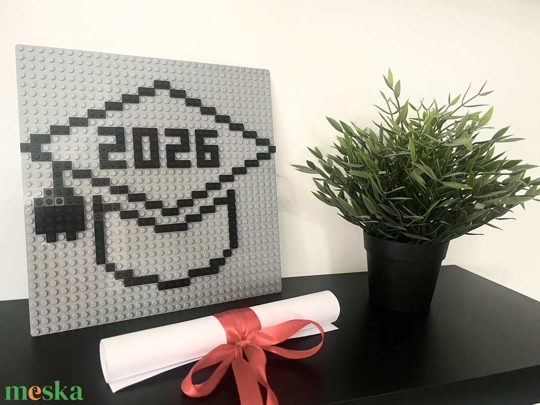 Egyedi ballagási mozaik dekor � évszámmal - otthon & életmód - dekoráció - kép & falikép - mozaik kép - Meska.hu