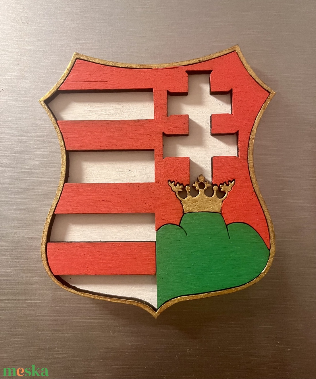 Kossuth-címer, kézzel festett hűtőmágnes - otthon & életmód - konyhafelszerelés, tálalás - konyhai dekoráció - hűtőmágnes - Meska.hu Kossuth-címer, kézzel festett hűtőmágnes - otthon & életmód - konyhafelszerelés, tálalás - konyhai dekoráció - hűtőmágnes - Meska.hu