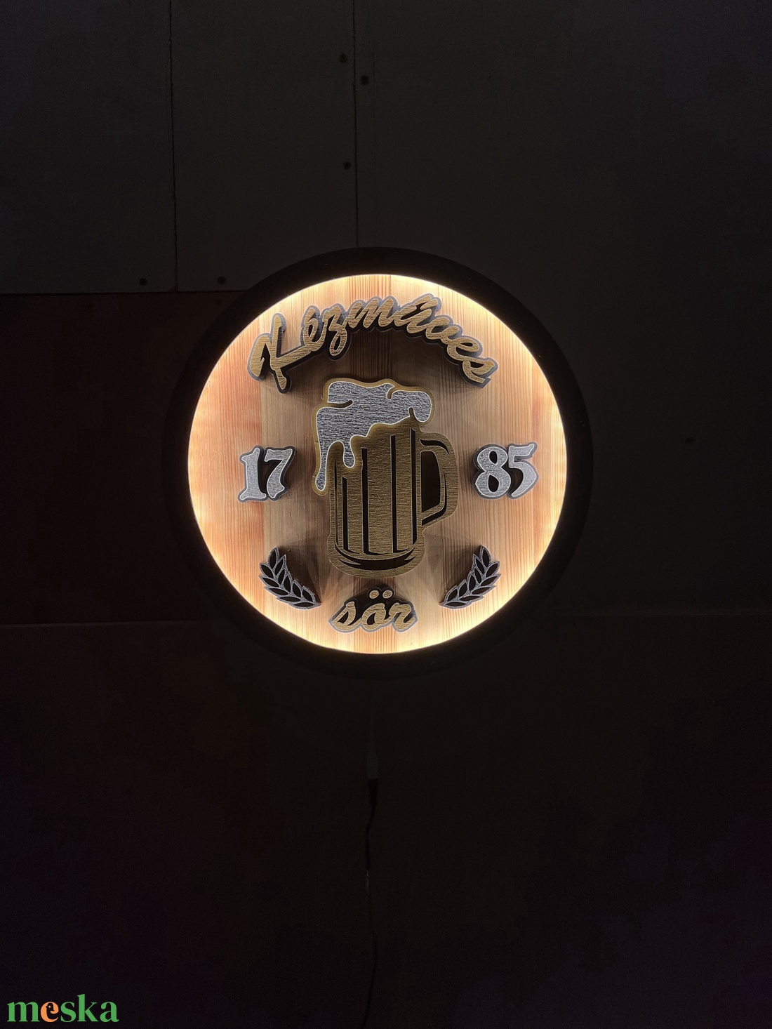 3D cégtábla, cégér - otthon & életmód - dekoráció - kép & falikép - táblakép - Meska.hu