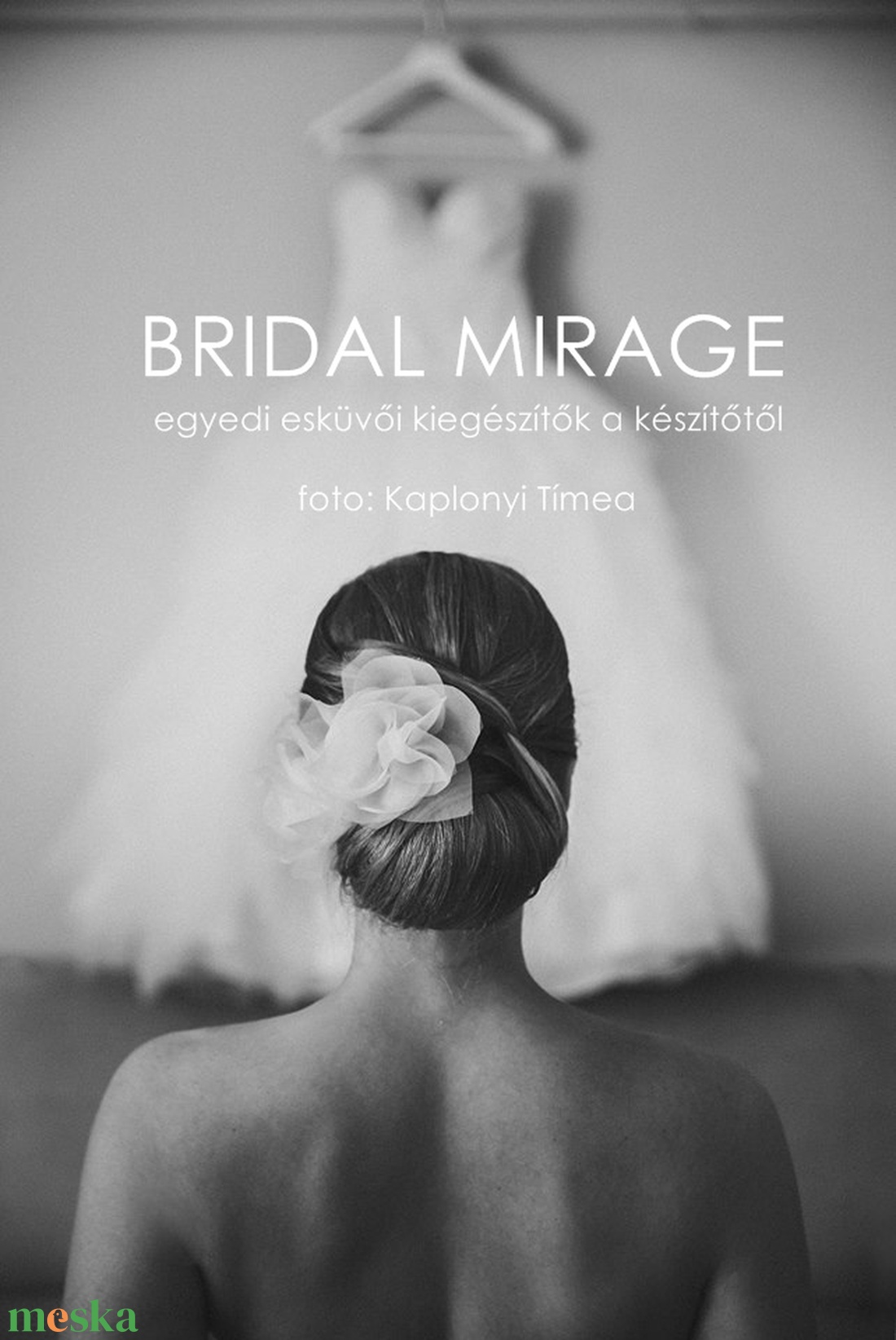 Virágdísz hajba - DÁLIA virág hajdísz - esküvő - hajdísz - kontydísz & hajdísz - Meska.hu