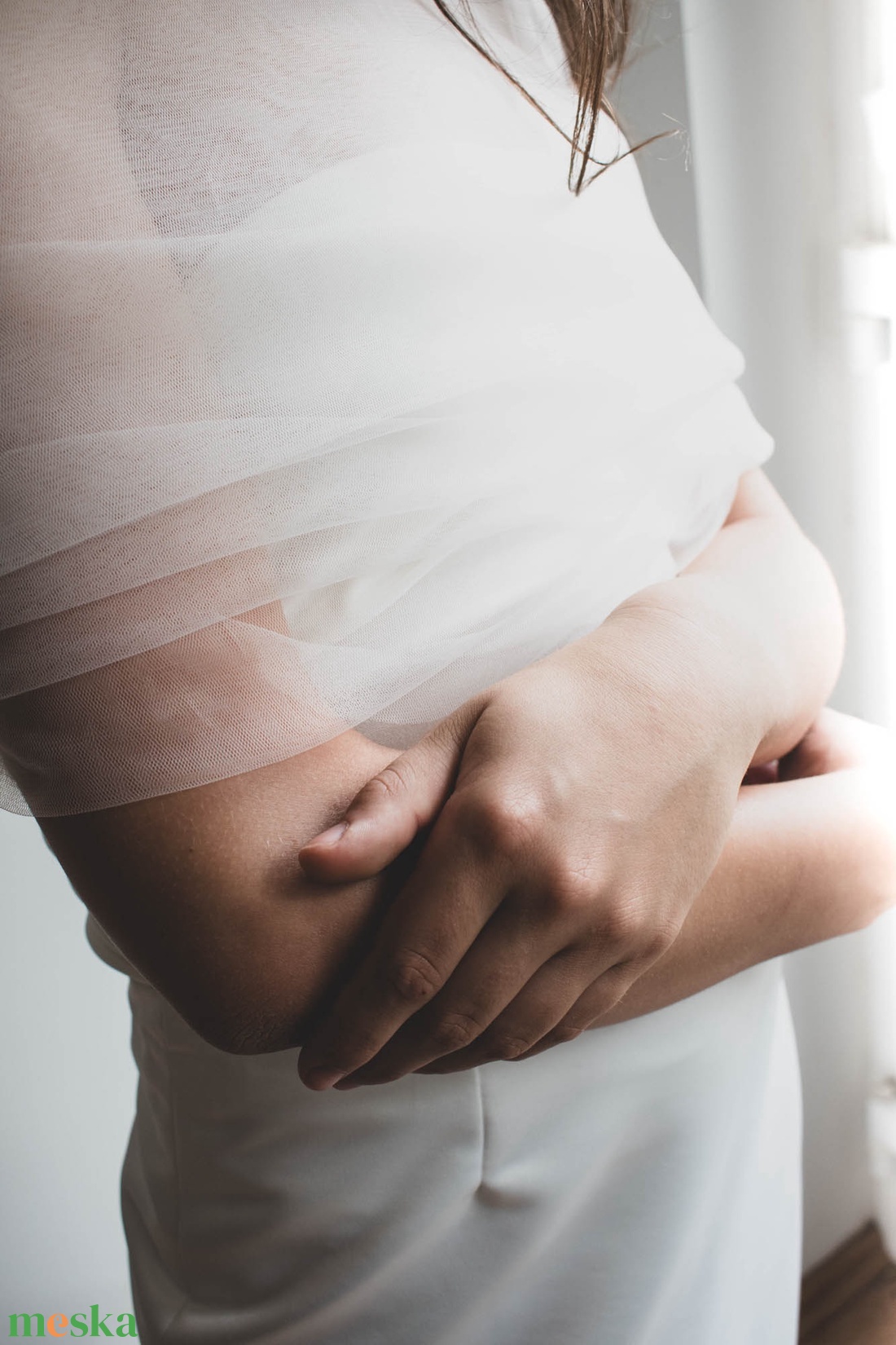 Körstóla, stóla tüllbőll - esküvő - kiegészítők - bolero és válltakaró - Meska.hu Körstóla, stóla tüllbőll - esküvő - kiegészítők - bolero és válltakaró - Meska.hu