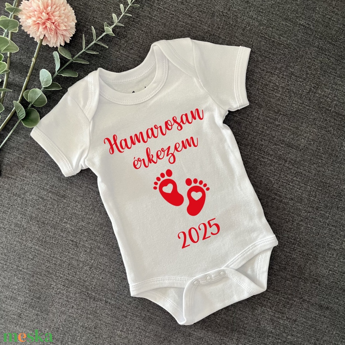 Baba body - Hamarosan érkezem - ruha & divat - babaruha & gyerekruha - body - Meska.hu Baba body - Hamarosan érkezem - ruha & divat - babaruha & gyerekruha - body - Meska.hu