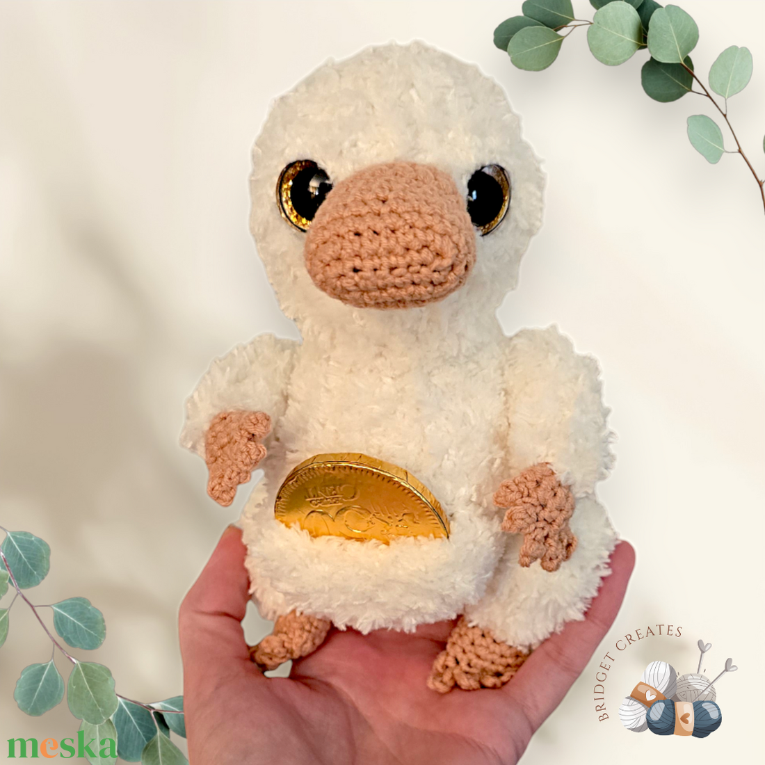 Furkász  Kézzel Készült Zsebes Plüss (kb. 15 cm) - játék & sport - plüssállat & játékfigura - plüss mesefigurák - Meska.hu