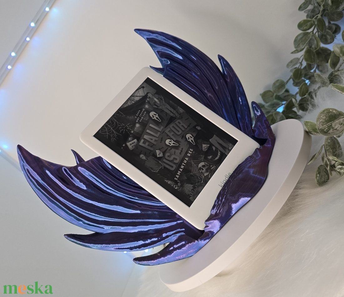 Kindle vagy telefontartó, sellőfarok formájú - otthon & életmód - dekoráció - asztal és polc dekoráció - dekorációs tál, tartó - Meska.hu