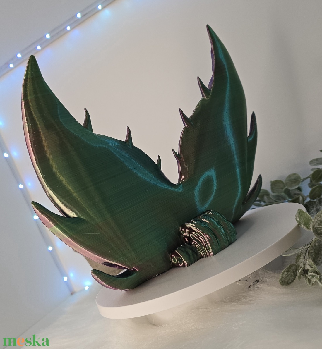 Kindle vagy telefontartó, sellőfarok formájú - otthon & életmód - dekoráció - asztal és polc dekoráció - dekorációs tál, tartó - Meska.hu