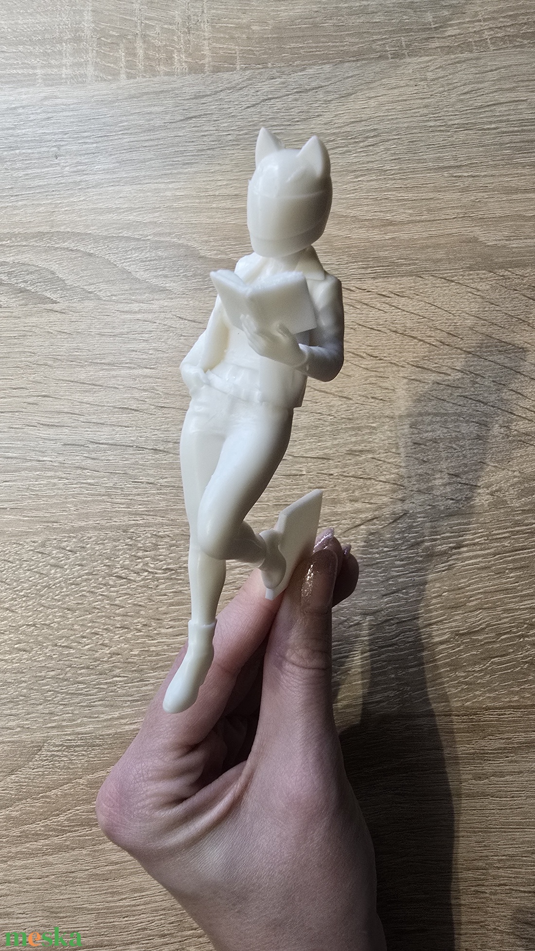 Motoros lány bookshelf insert - otthon & életmód - dekoráció - asztal és polc dekoráció - könyvszobor - Meska.hu