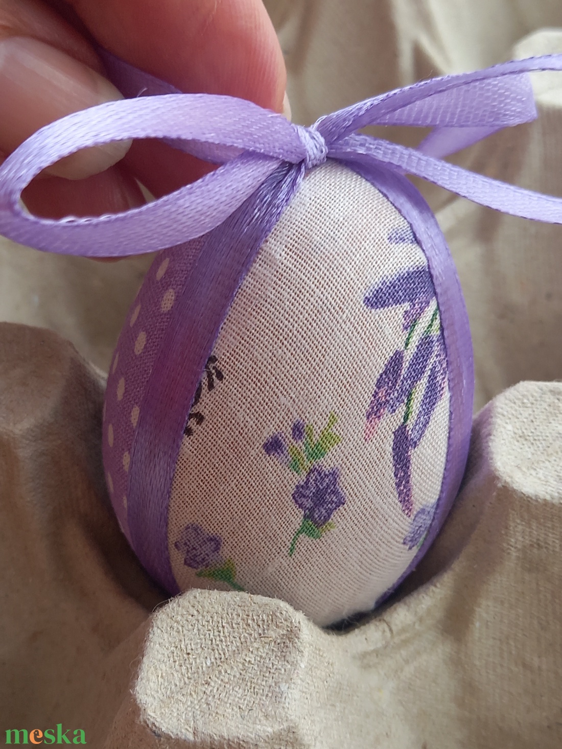 Húsvéti kézműves Patchwork tojás Trió (3 db/csomag) - otthon & életmód - dekoráció - asztal és polc dekoráció - asztaldísz - Meska.hu